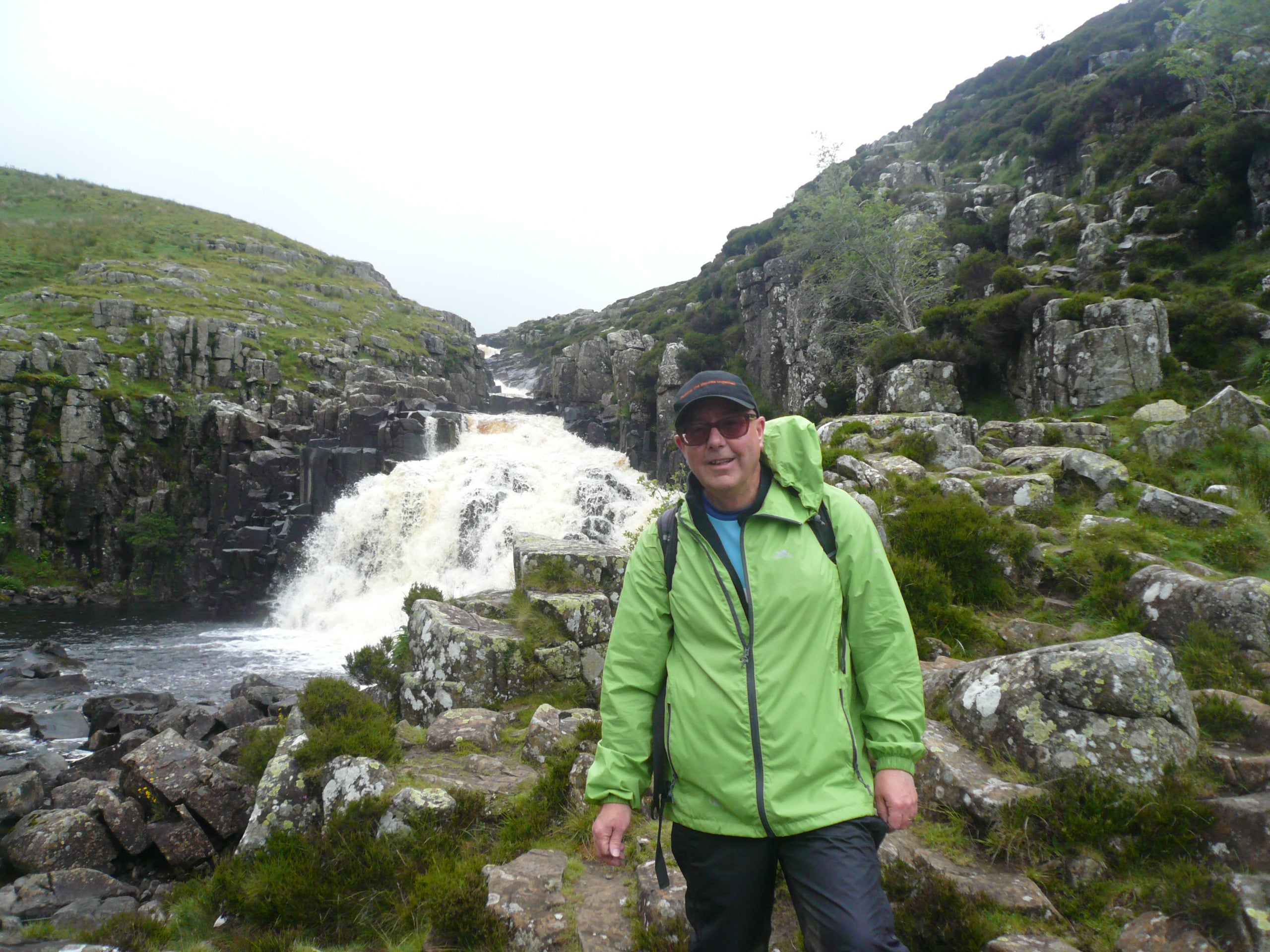 Gary Rushworth, who will be walking 1,800 miles around the country to raise funds for the MS Society in memory of his late wife Moira (Gary Rushworth/PA)