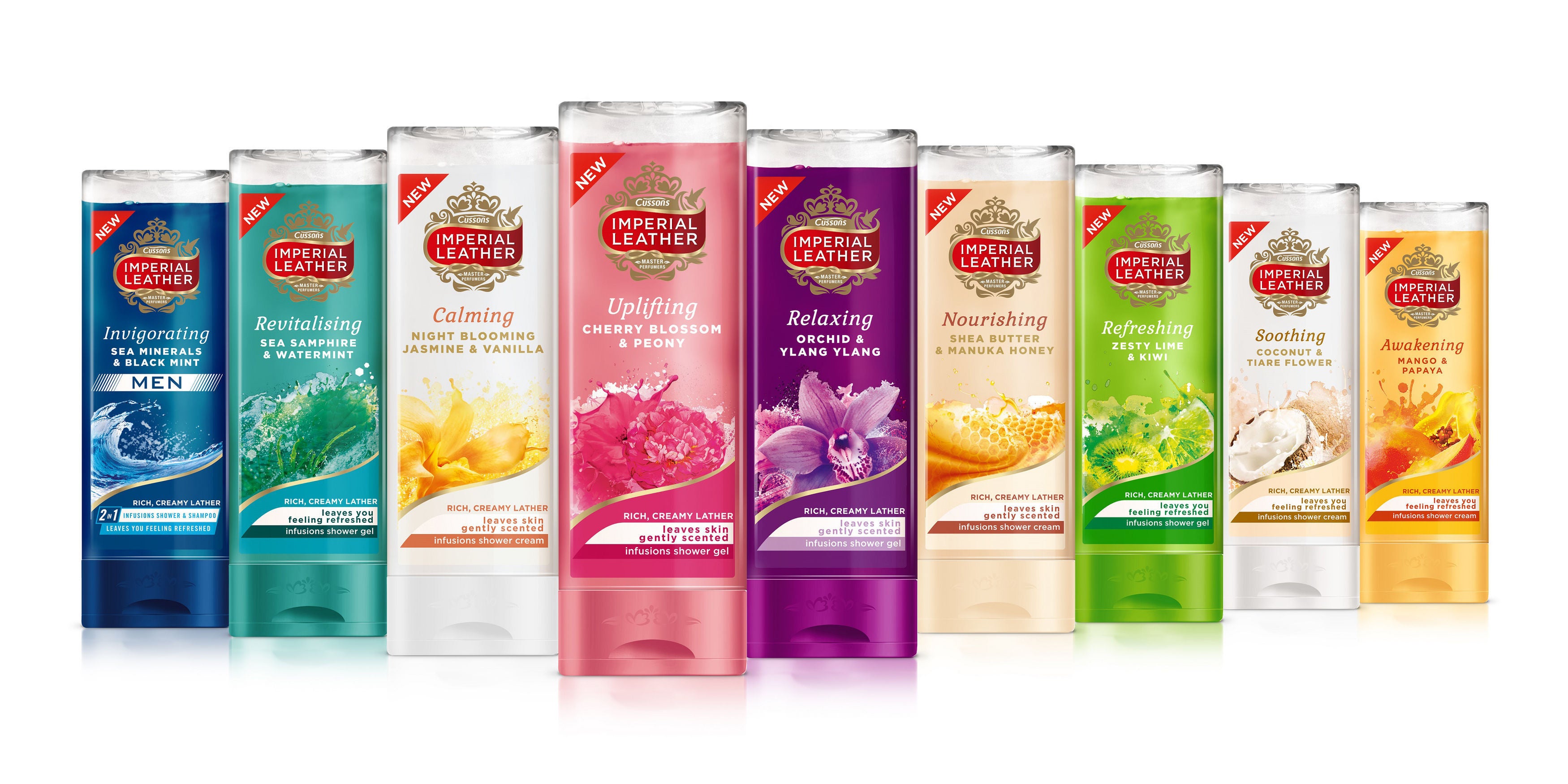 Undated handout photo issued by PZ Cussons of their Imperial Leather infusions range. The company said cost rises have increased in recent months (PZ Cussons/PA)