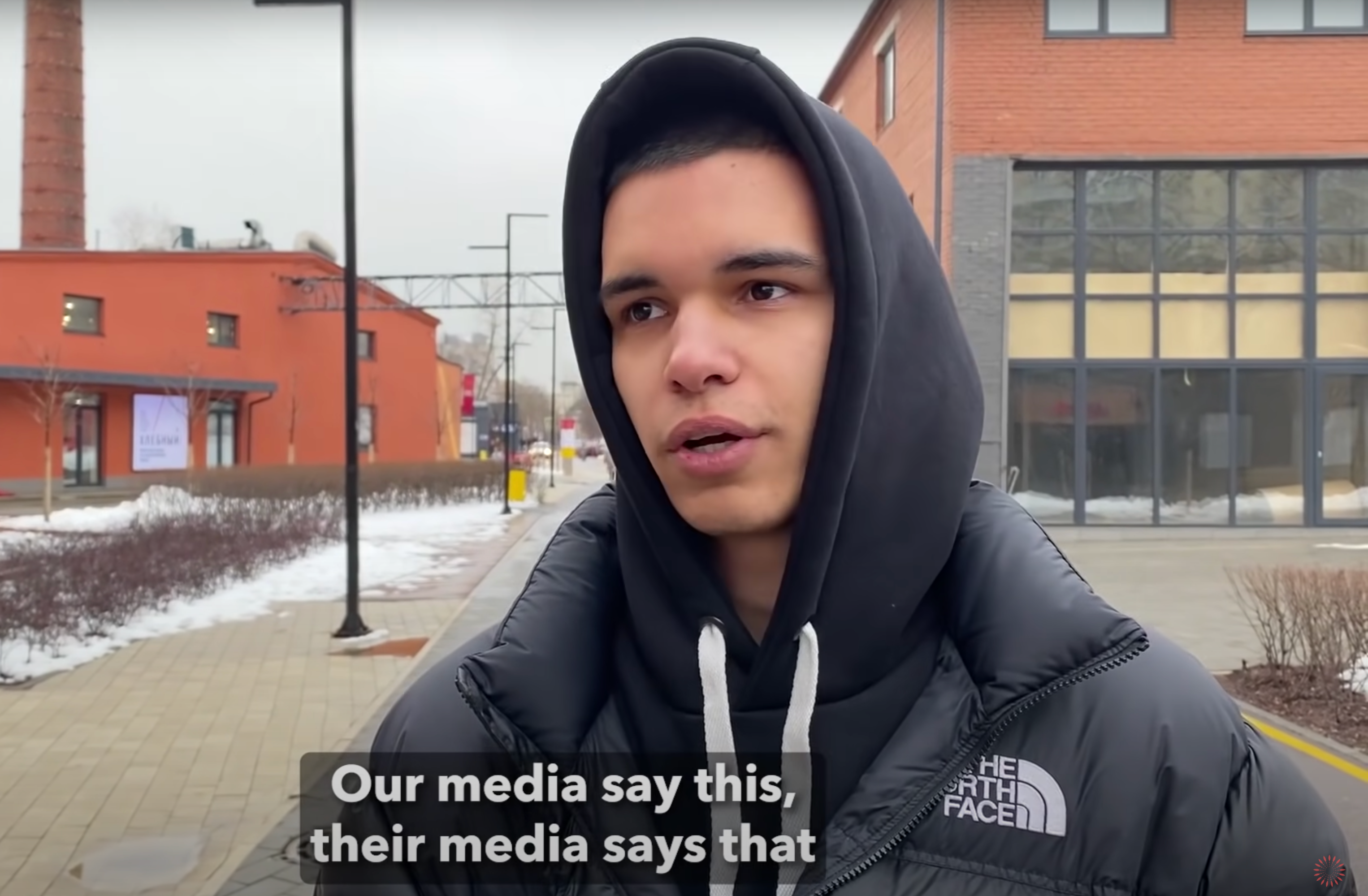 A young man in Moscow says he doesn’t know who to believe regarding Russia's war in Ukraine