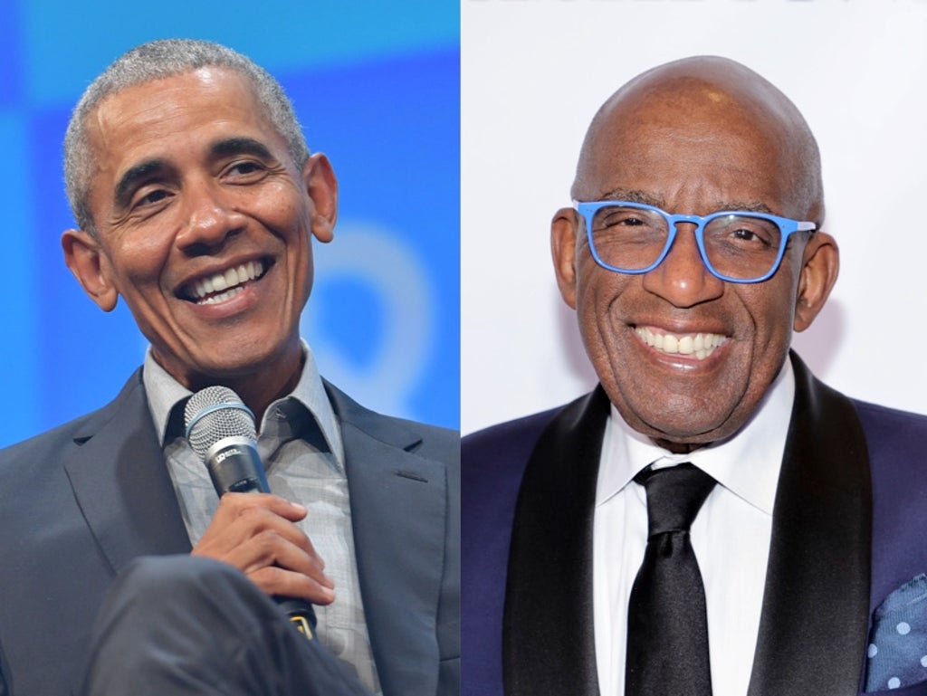 Barack Obama offers Al Roker advice as he sends his son off to college