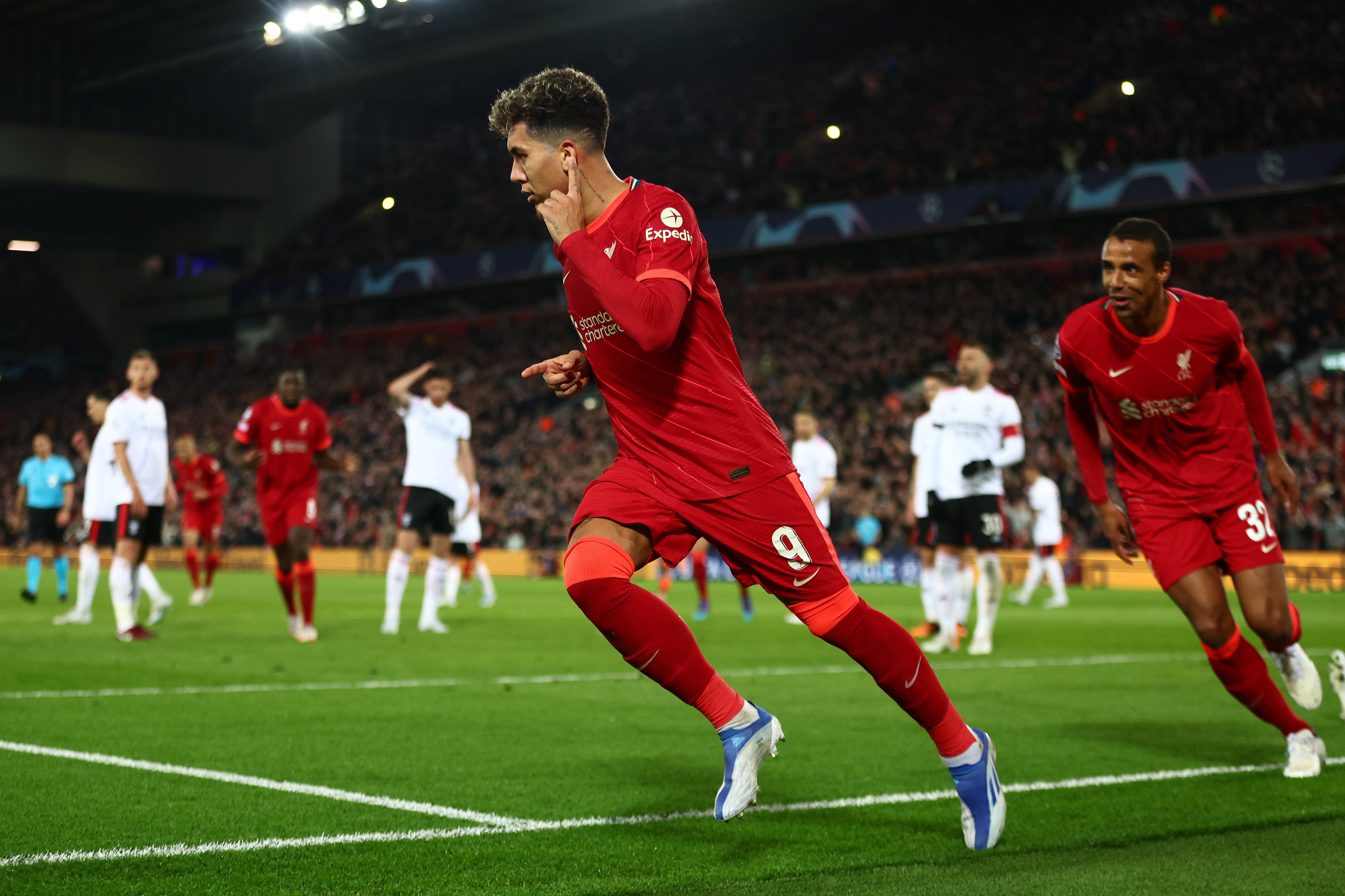 Liverpool overcame Benfica to reach the Champions League semi-finals