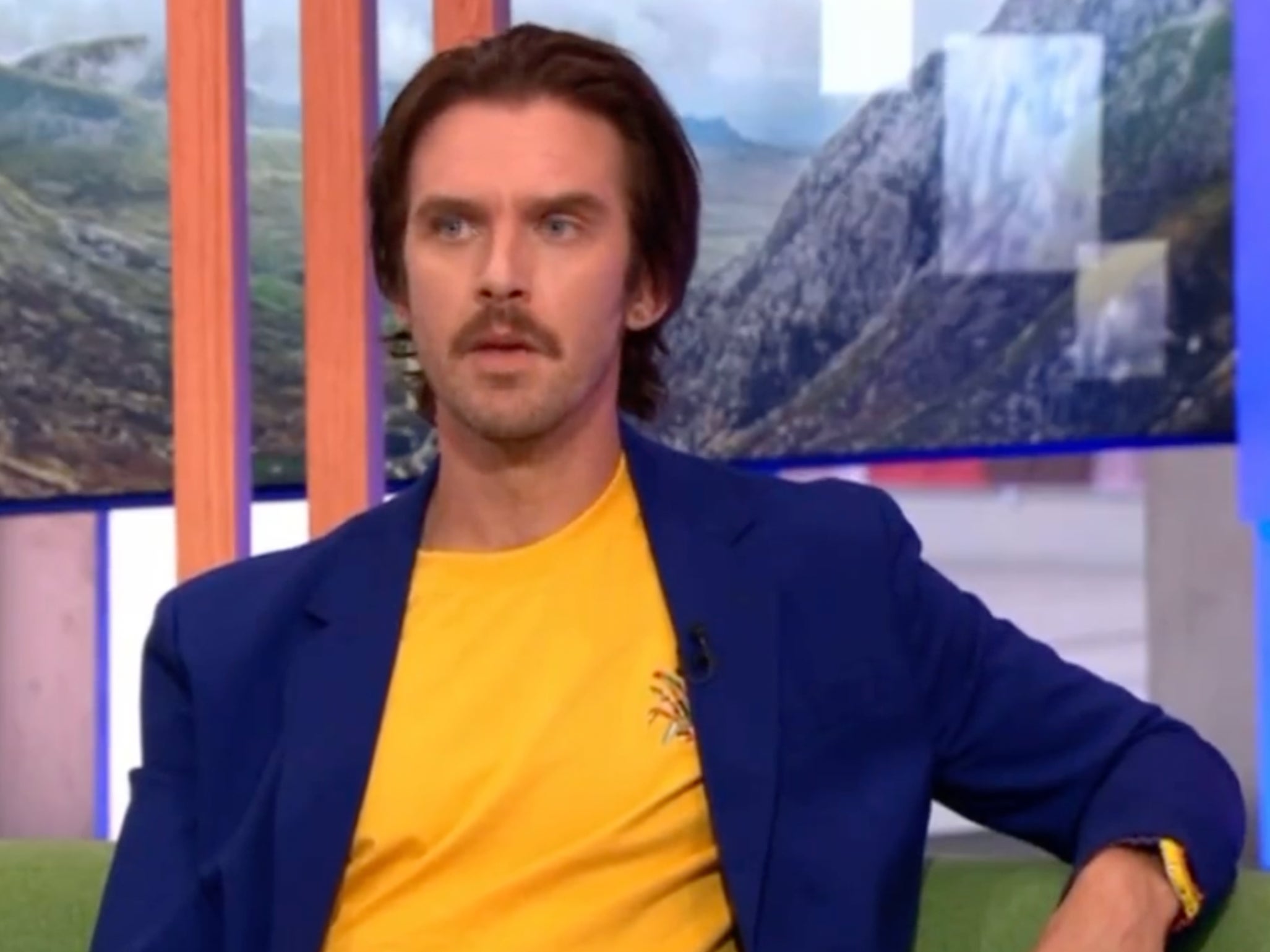 Actor Dan Stevens on the BBC’s One Show