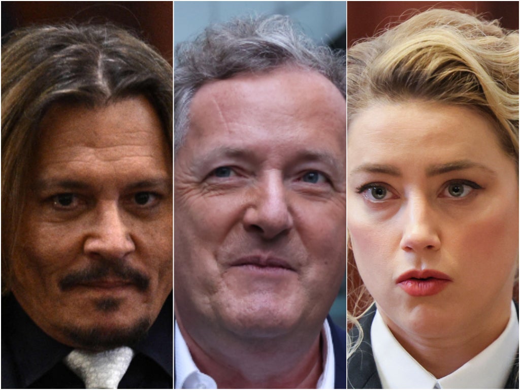 Johnny Depp trial: Piers Morgan calls Amber Heard and Depp ‘supreme narcissists’ amid ongoing legal battle