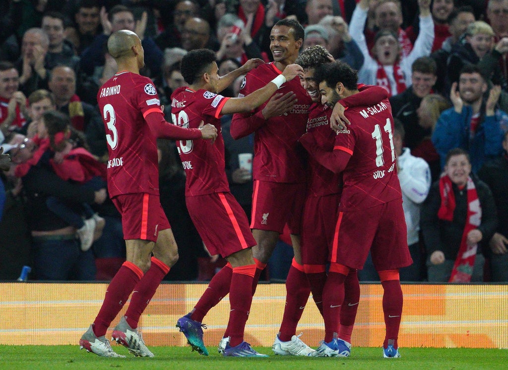 Roberto Firmino at the double as Liverpool reach semi-finals despite draw