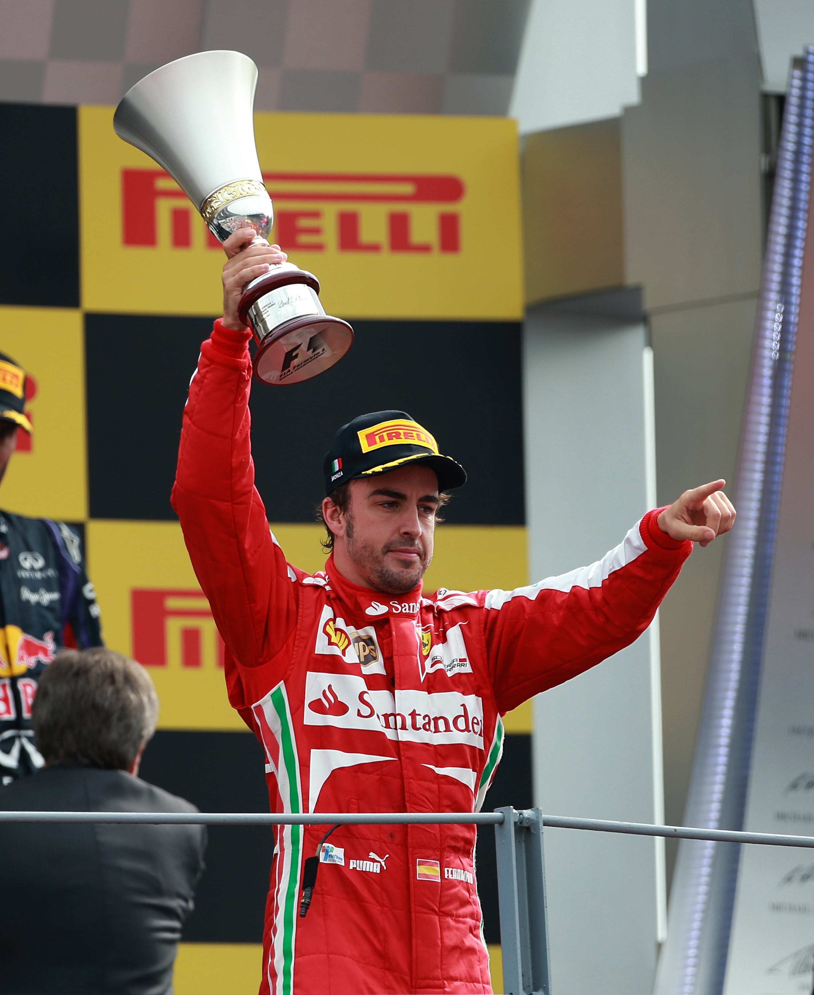 Alonso was twice pipped to the drivers’ championship under Domenicali (David Davies/PA)