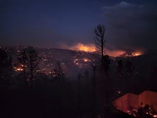 Destructive wildfires rage in New Mexico, Colorado