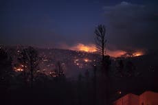 Destructive wildfires rage in New Mexico, Colorado