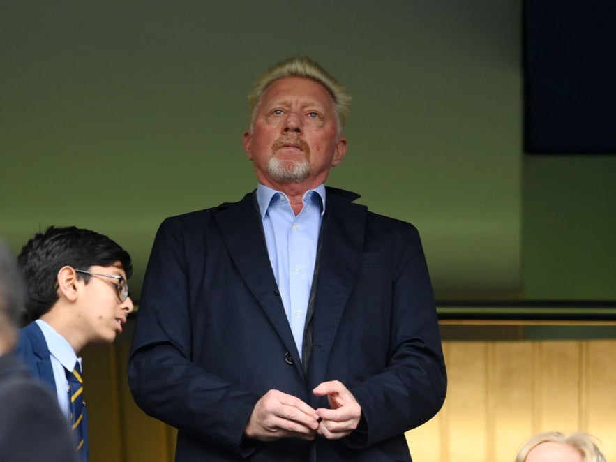 Boris Becker feels players need to be allowed to vent their frustrations on court