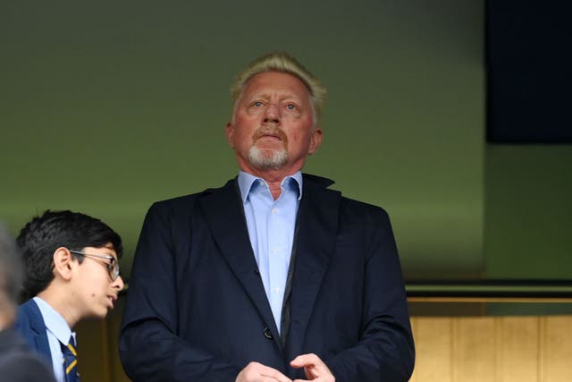 <p>Boris Becker feels players need to be allowed to vent their frustrations on court</p>