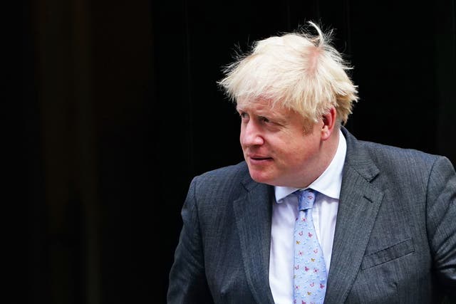 Prime Minister Boris Johnson outside 10 Downing Street (Victoria Jones/PA)