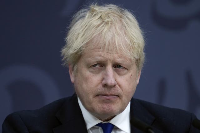 British Prime Minister Boris Johnson (Matt Dunham/PA)