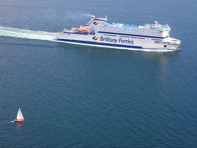 <p>Plain sailing: Brittany Ferries has space this weekend, and is taking P&O passengers</p>