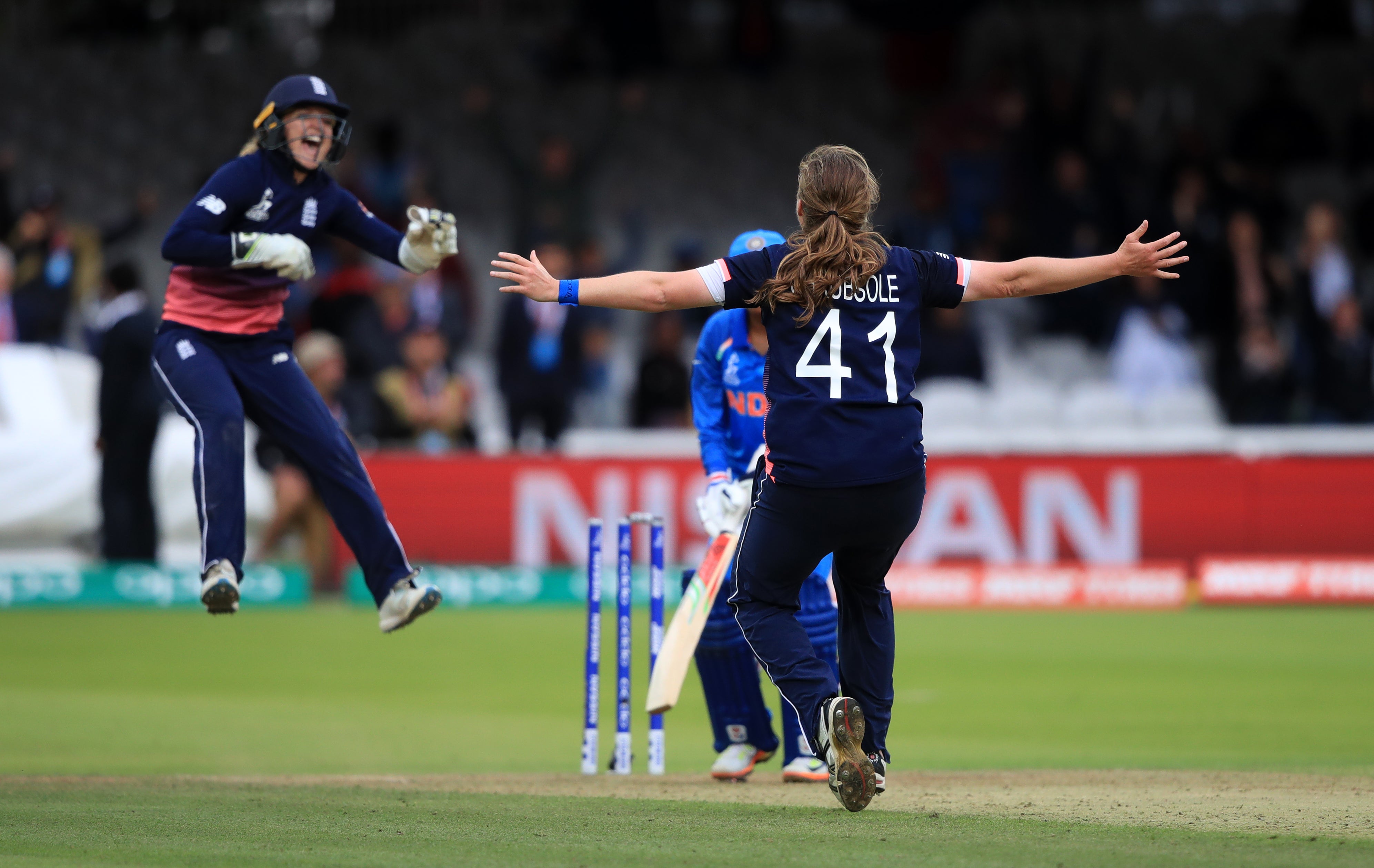 Anya Shrubsole was key to England winning the 2017 Women’s World Cup (John Walton/PA)