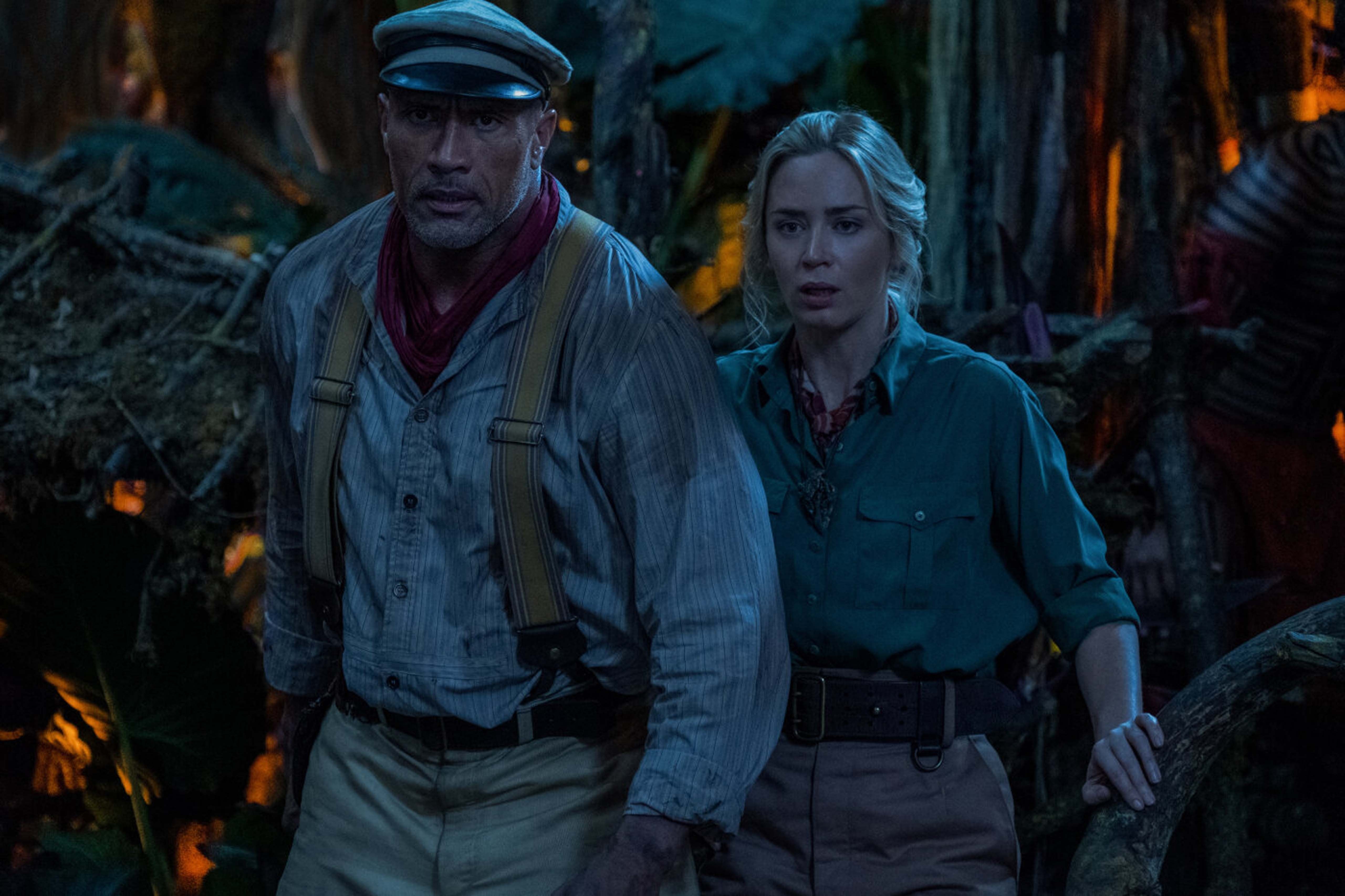 From bickering to true love: Dwayne Johnson and Emily Blunt in ‘Jungle Cruise’