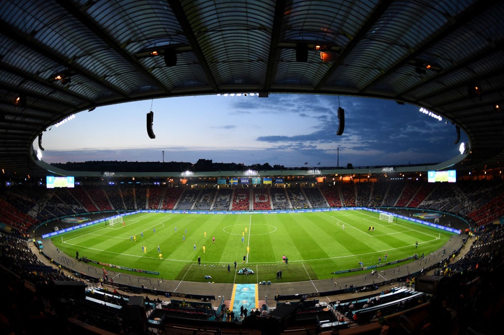 Scotland will face Ukraine at Hampden