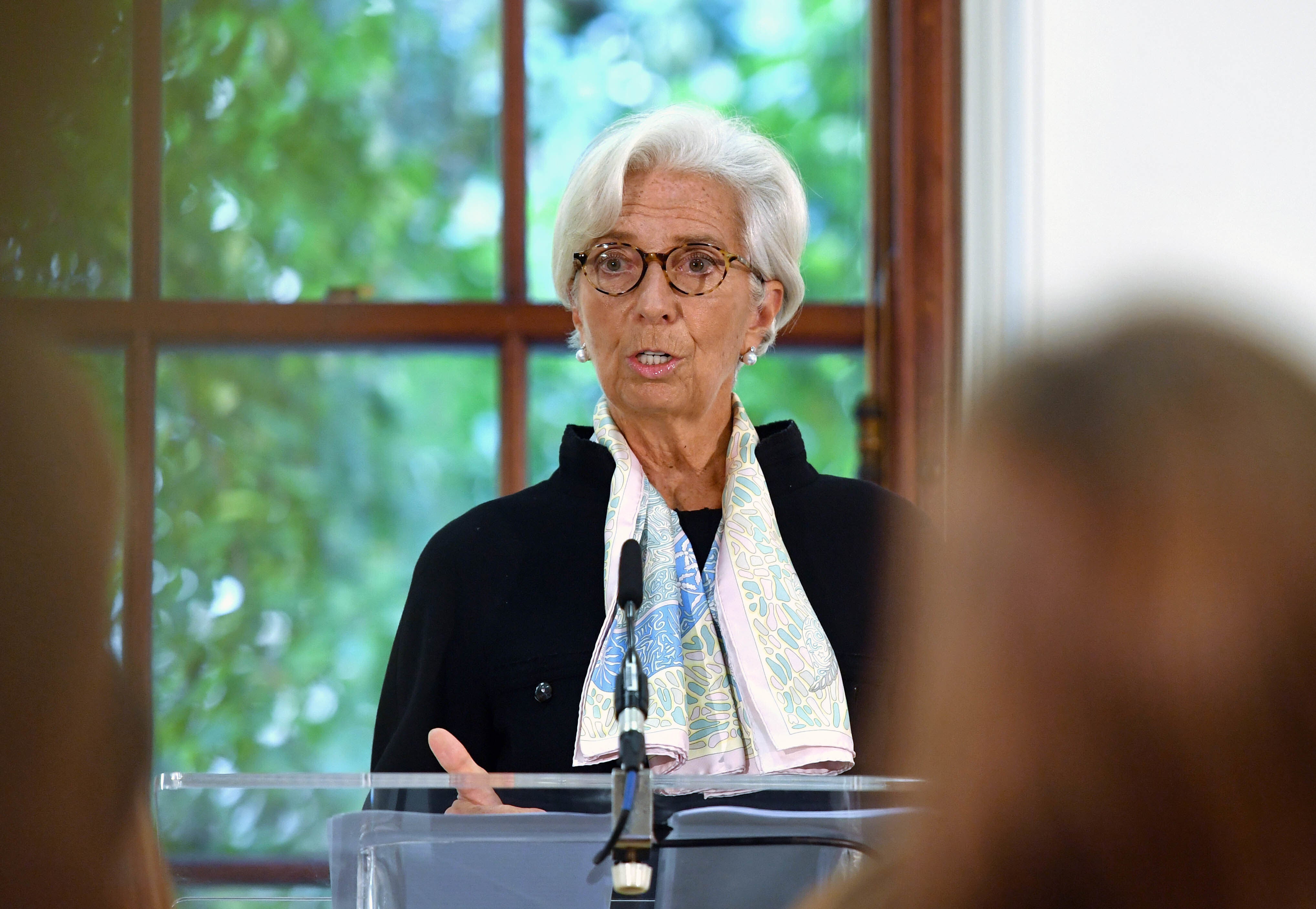 ECB chief Christine Lagarde (John Stillwell/PA)