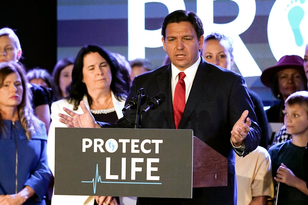 Abortion ban after 15 weeks signed into law in Florida | The Independent