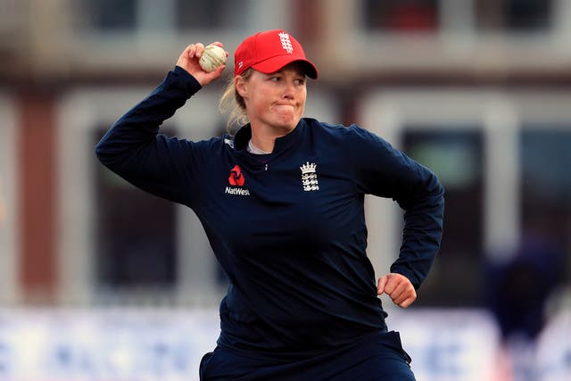 <p>Anya Shrubsole predicts domestic women’s cricket will be fully professional (Mike Egerton/PA)</p>
