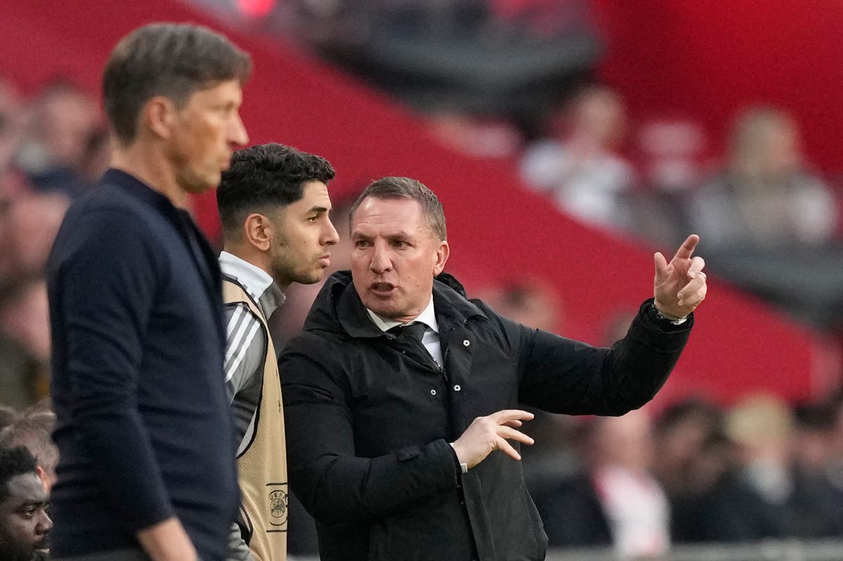 Brendan Rodgers hails &lsquo;outstanding&rsquo; Leicester as PSV late show seals semi-final