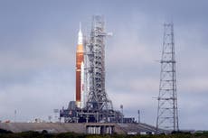 Nasa’s Artemis launch: How to watch spacecraft’s slow roll to the launchpad