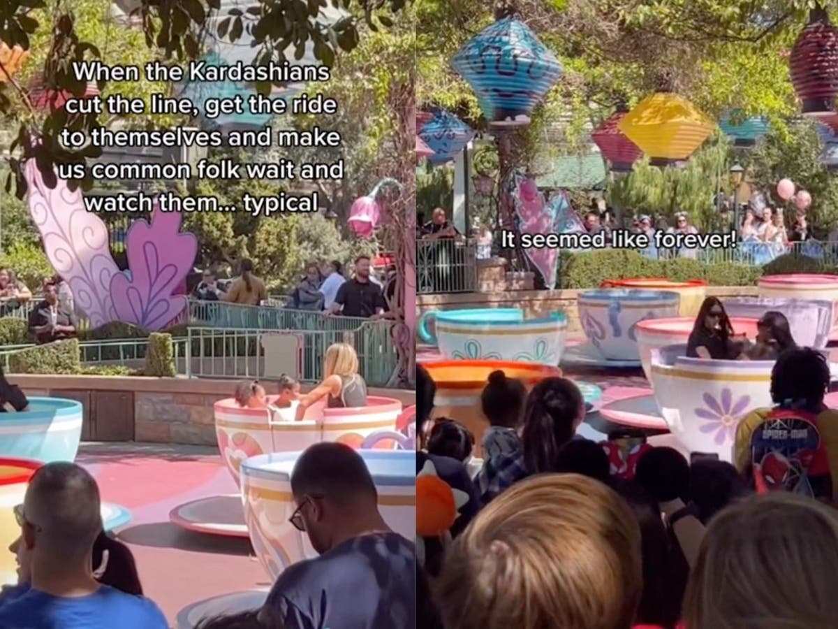 Kim and Khloe Kardashian spark backlash after video alleges they cut lines  at Disneyland | The Independent