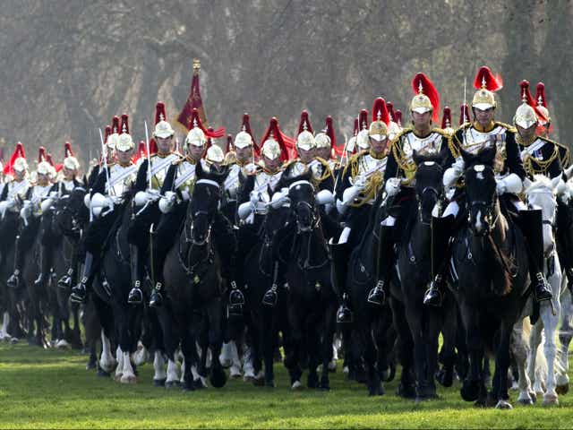 <p>L Cpl Robinson said he suffered intimidation while serving with the Household Cavalry Mounted Regiment</p>