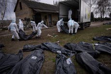 Bodies of more than 900 civilians found in Kyiv region after Russia’s withdrawal, police say