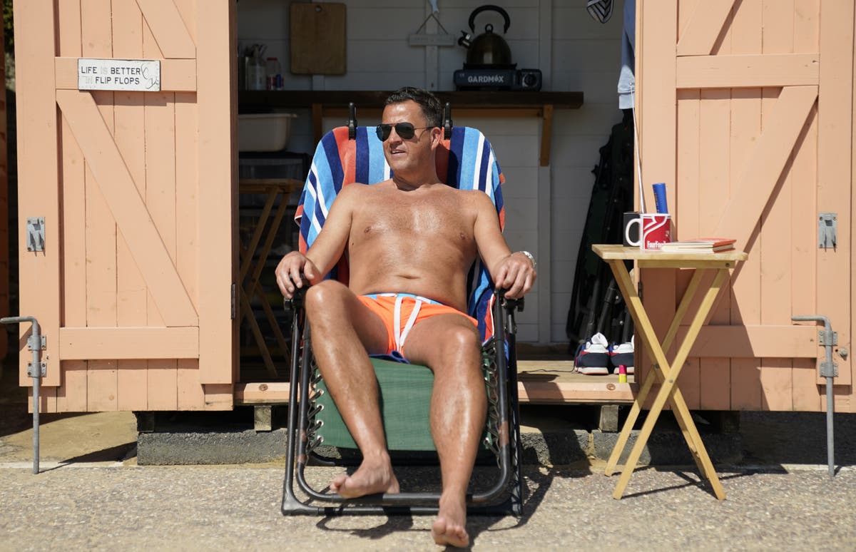 UK warmer than California as temperature hits 23C on hottest day of year