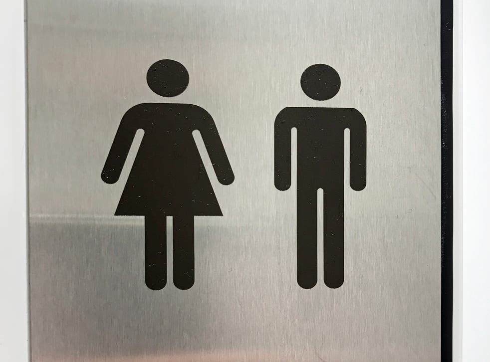 Gender signage (Martin Keene/PA)
