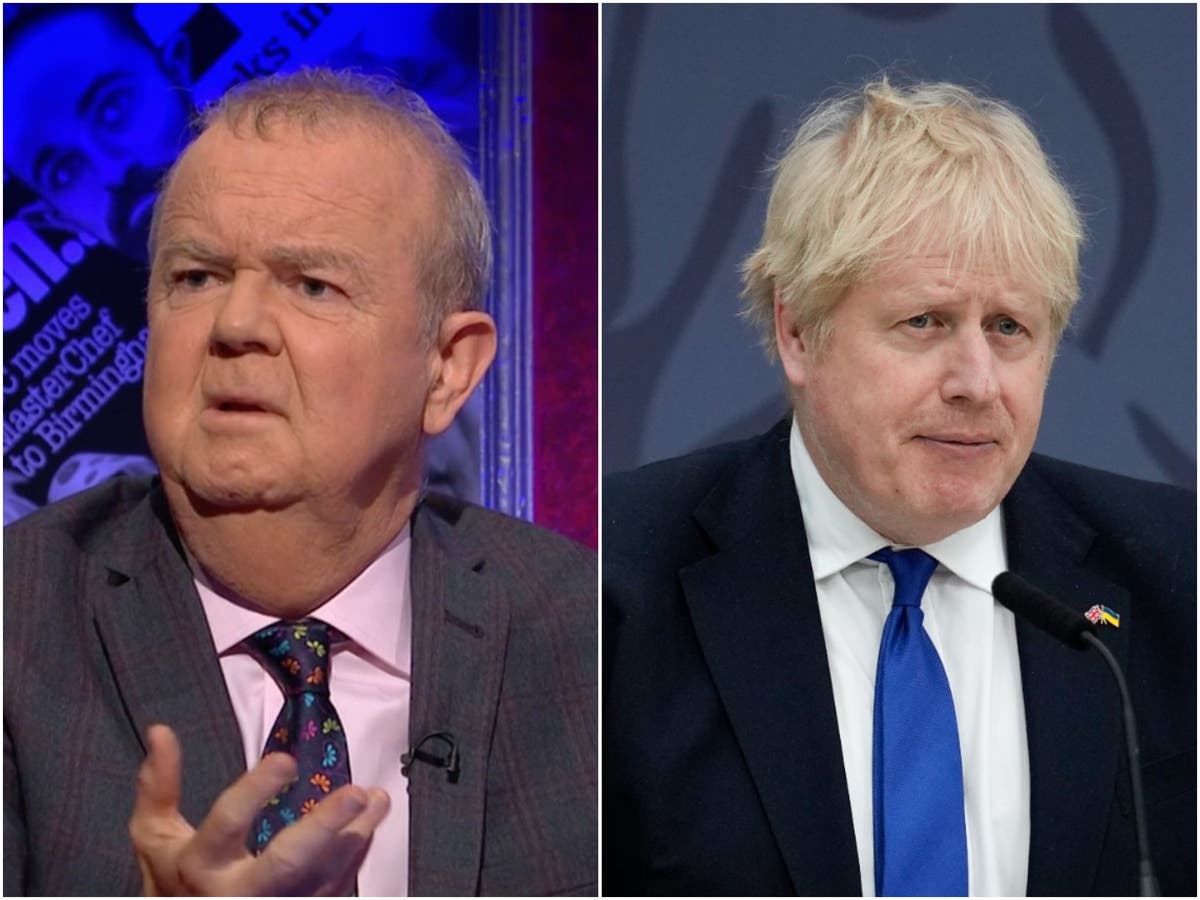 Ian Hislop says ‘entire Tory party’ should resign over partygate scandal on HIGNFY