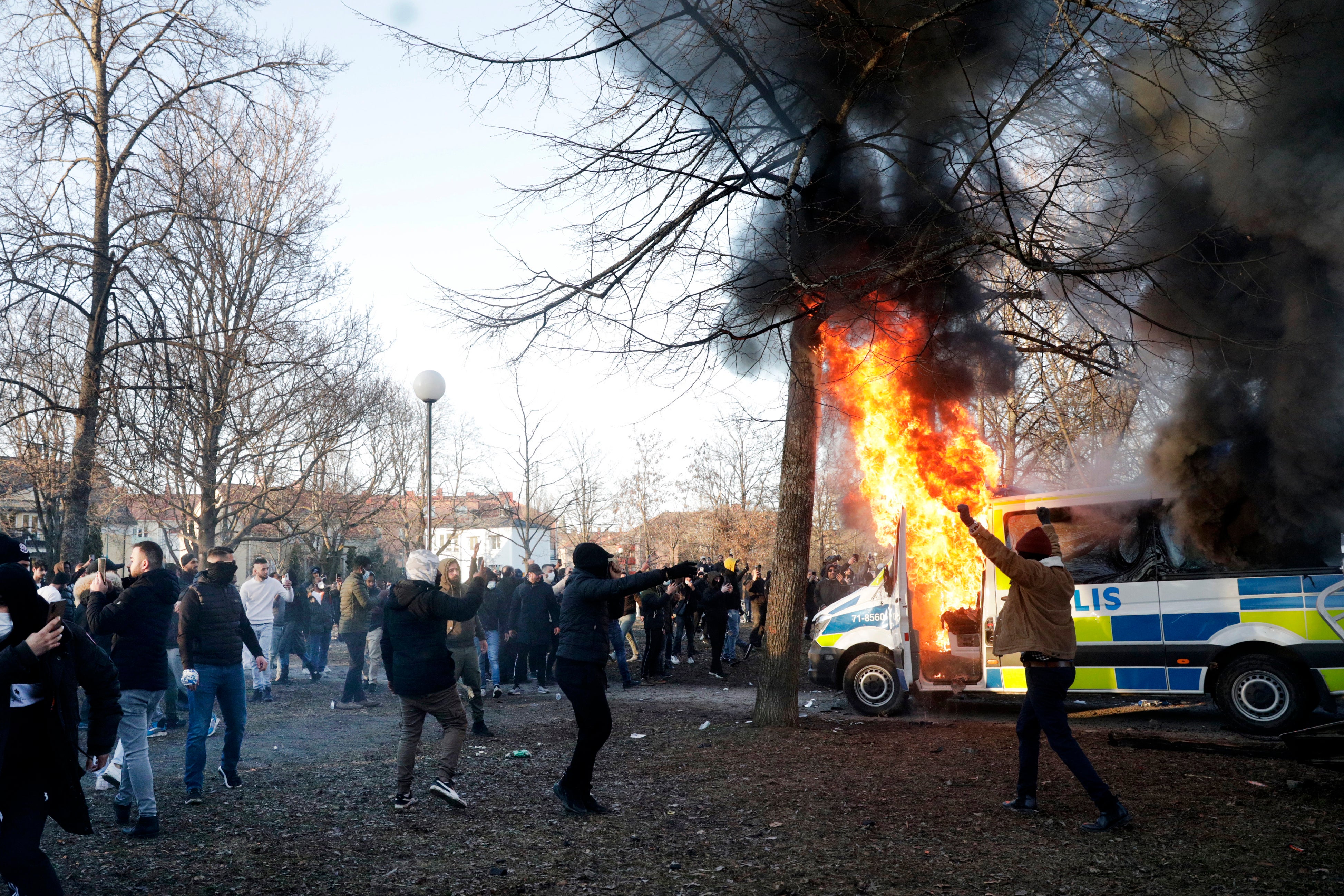 Sweden Demonstration Violence