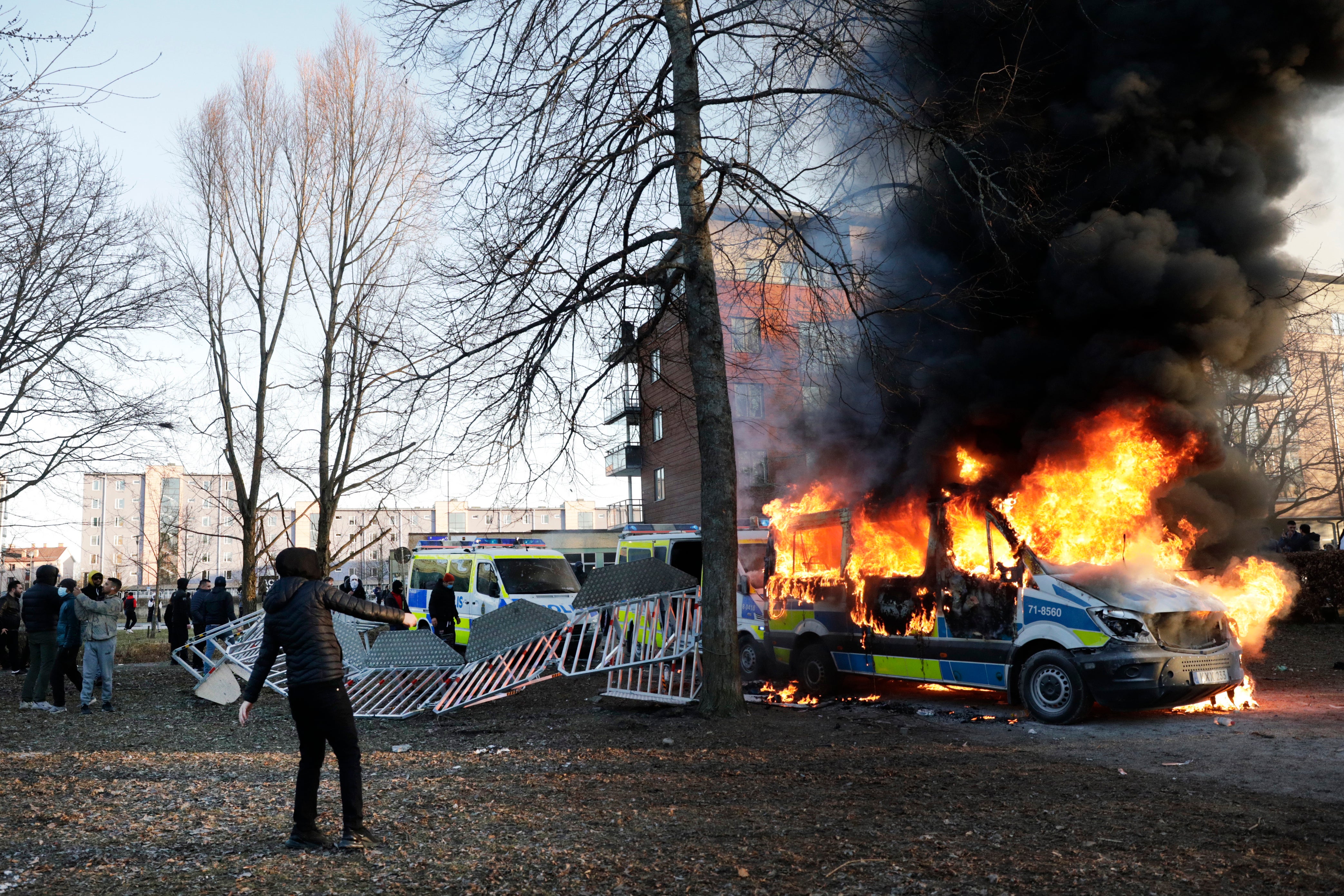 Sweden Demonstration Violence