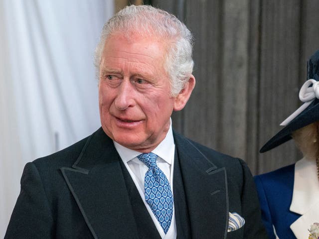 <p>Prince Charles attends the Royal Maundy Service at St George's Chapel, in Windsor</p>