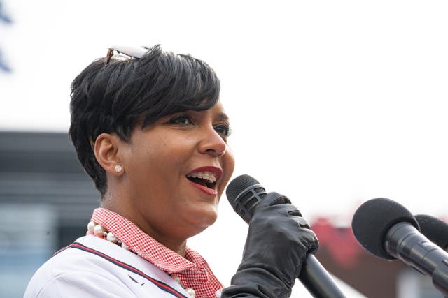 <p>Former Atlanta Mayor Keisha Lance Bottoms</p>