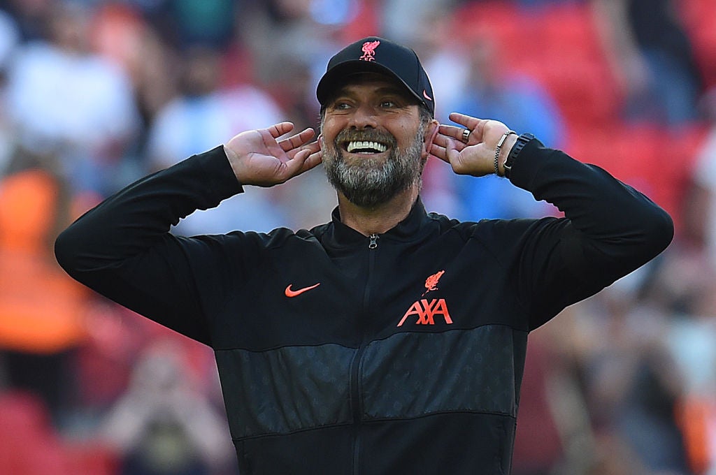 Jurgen Klopp has become the first manager to win 10 matches against Pep Guardiola