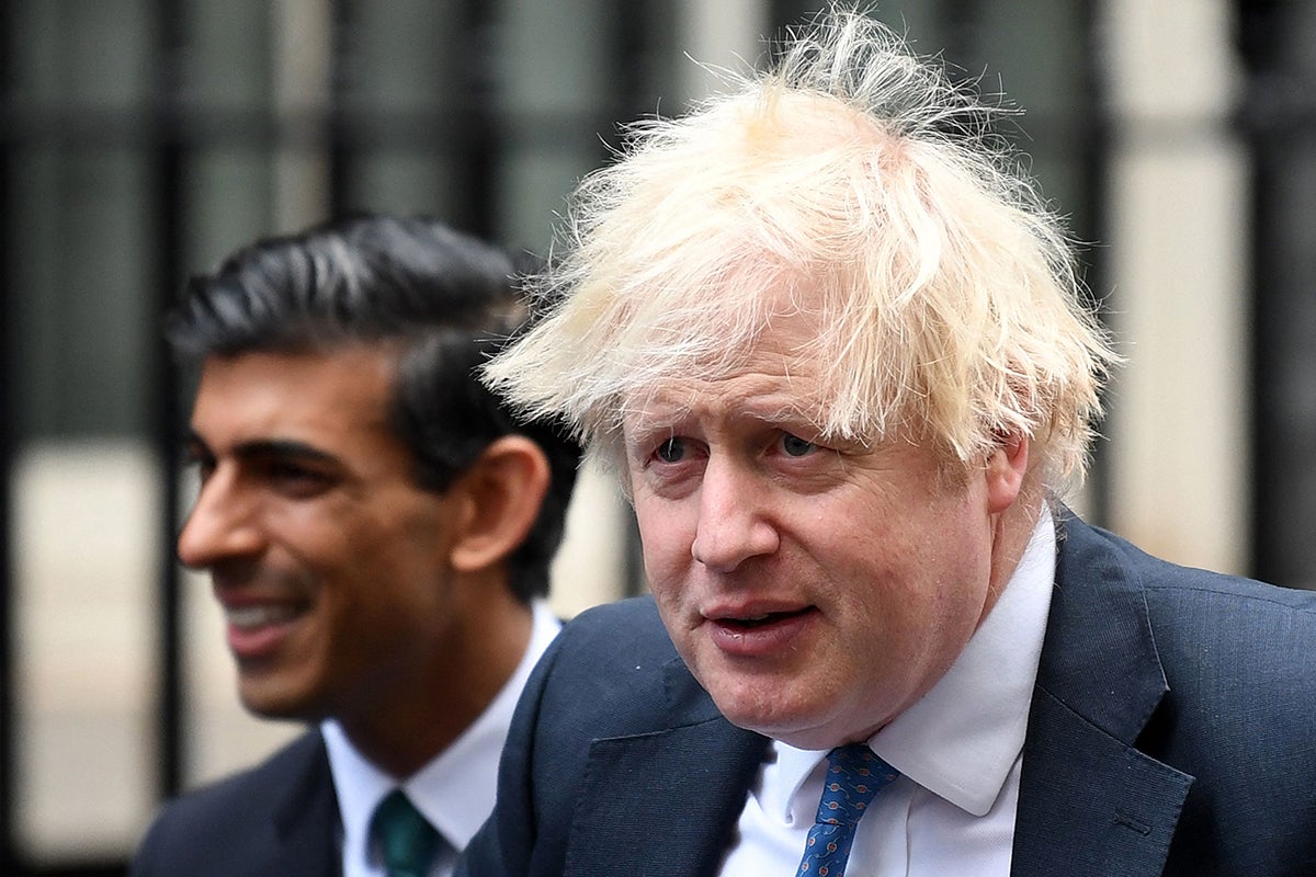 Chancellor Rishi Sunak and PM Boris Johnson are ‘out of touch’, Ms Skidmore said