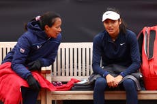 Emma Raducanu urged to become more ‘robust’ after blister struggles in Billie Jean King Cup defeat