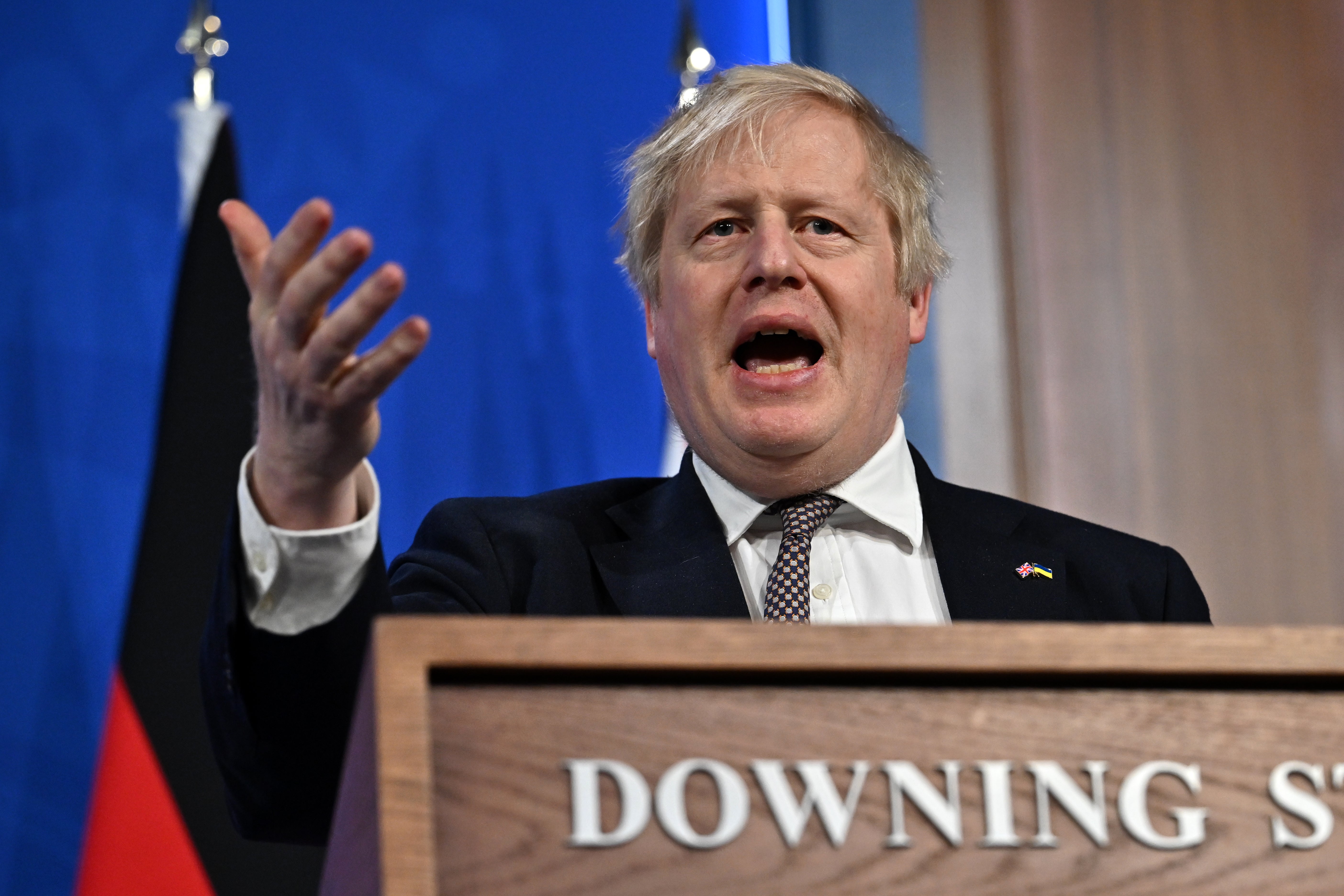 Prime Minister Boris Johnson vowed to drop “a legislative bomb” on the Super League clubs (Ben Stansall/PA)