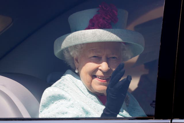 The Queen, seen here leaving a previous Easter service at St George’s Chapel in Windsor, will not attend the event this year (Kirsty Wigglesworth/PA)