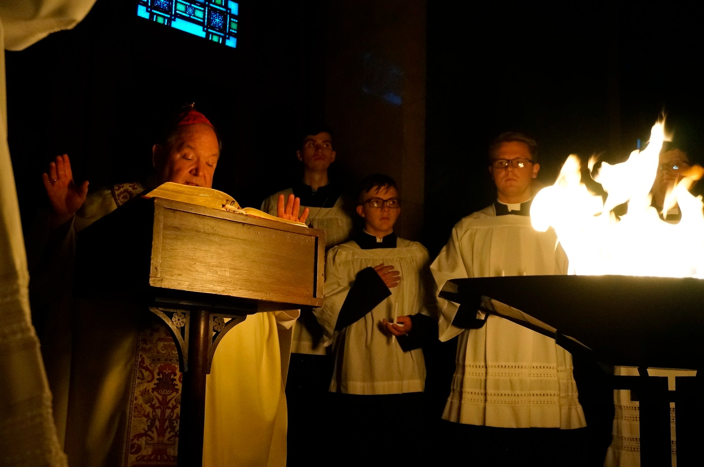 Virus Outbreak Easter Services