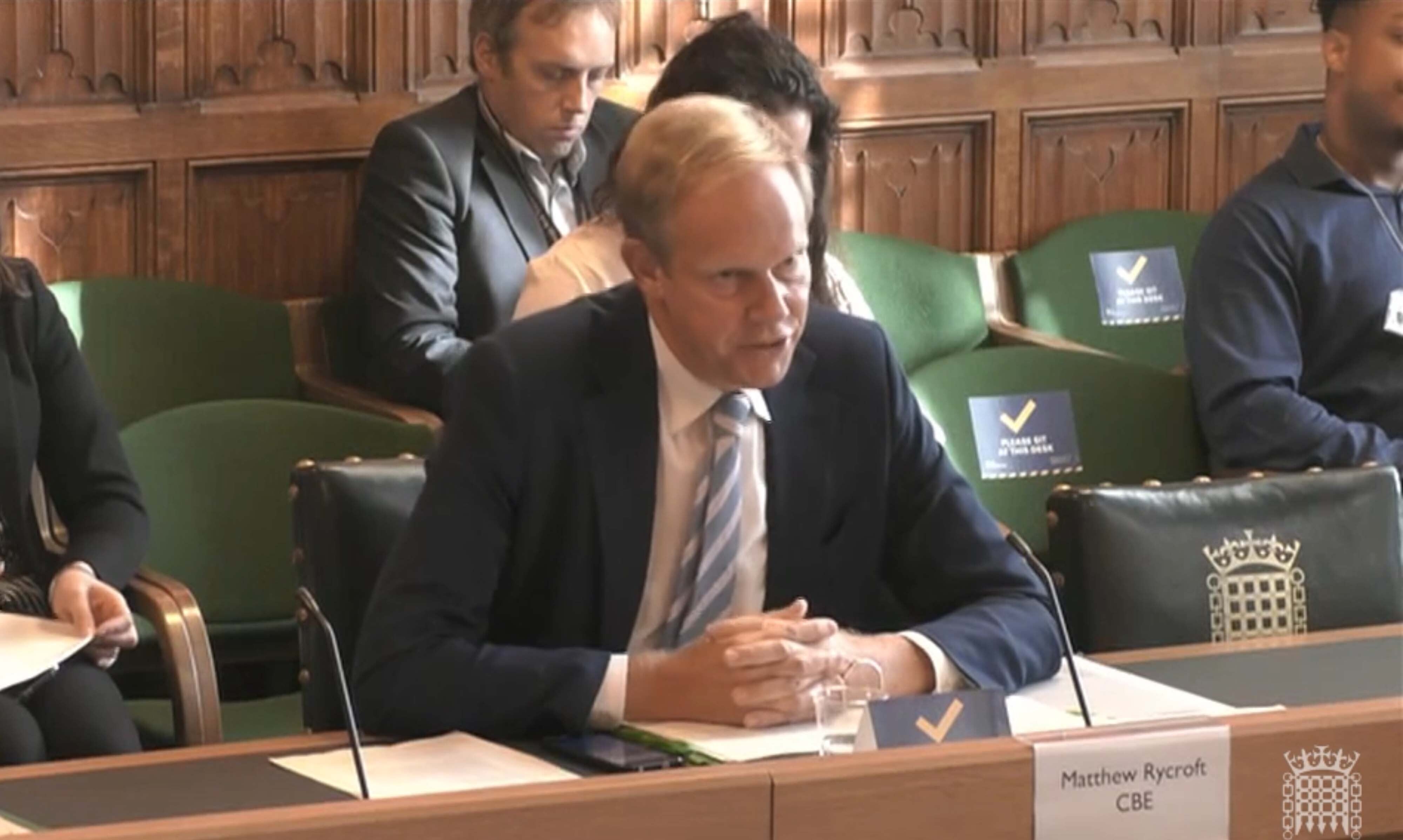 Home Office Permanent Secretary Matthew Rycroft raised concerns about the policy (House of Commons/PA)