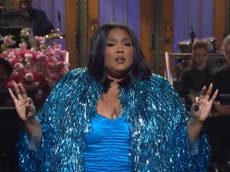 SNL: Lizzo jokes about ‘rumour’ she’s ‘pregnant with Chris Evans’s baby’ during opening monologue