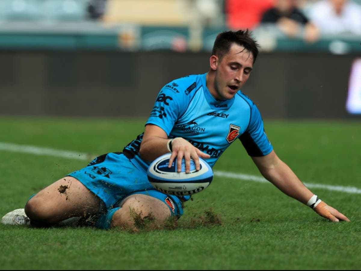 Dan Bigger helped &lsquo;competitive edge&rsquo; come to the fore as Newport Dragons star Sam Davies hits milestone