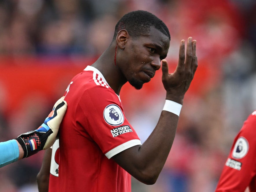 Paul Pogba was booed by United supporters last weekend