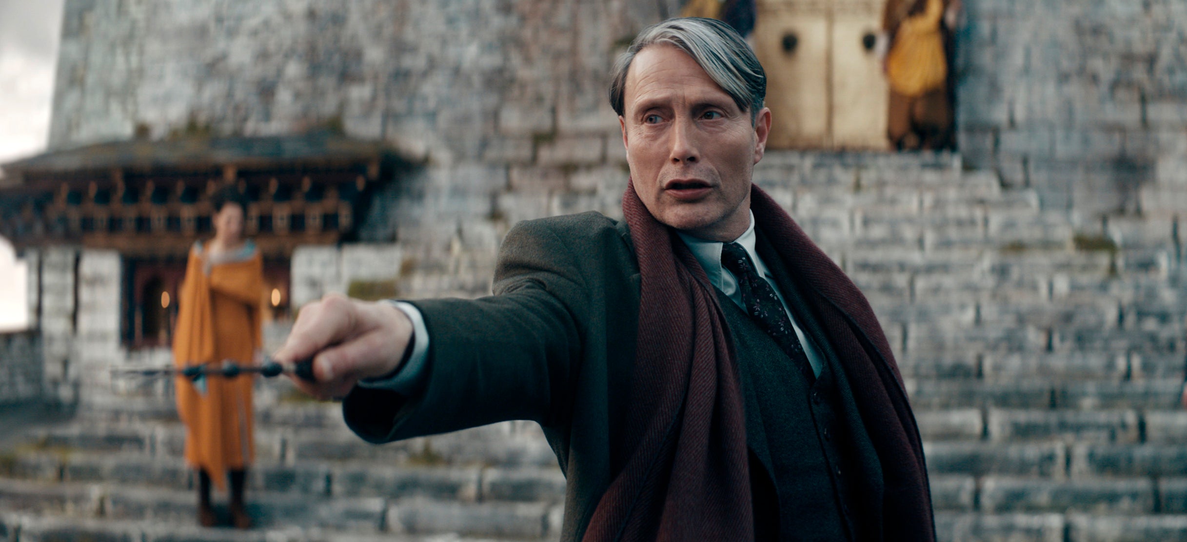 Mads Mikkelsen in ‘Fantastic Beasts: The Secrets of Dumbledore’