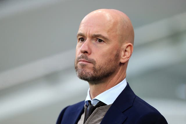 Erik ten Hag could yet stay at Ajax, according to the club’s technical manager (Mike Egerton/PA)