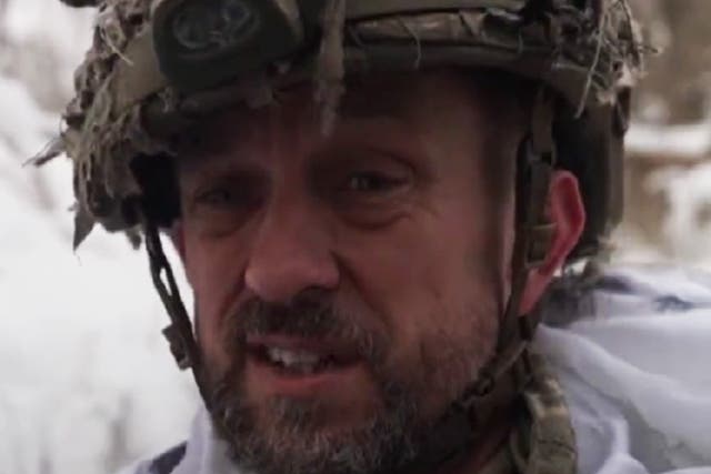 <p>Shaun Pinner, a 48-year-old former British soldier, had been fighting alongside Ukrainian marines against Russian forces</p>
