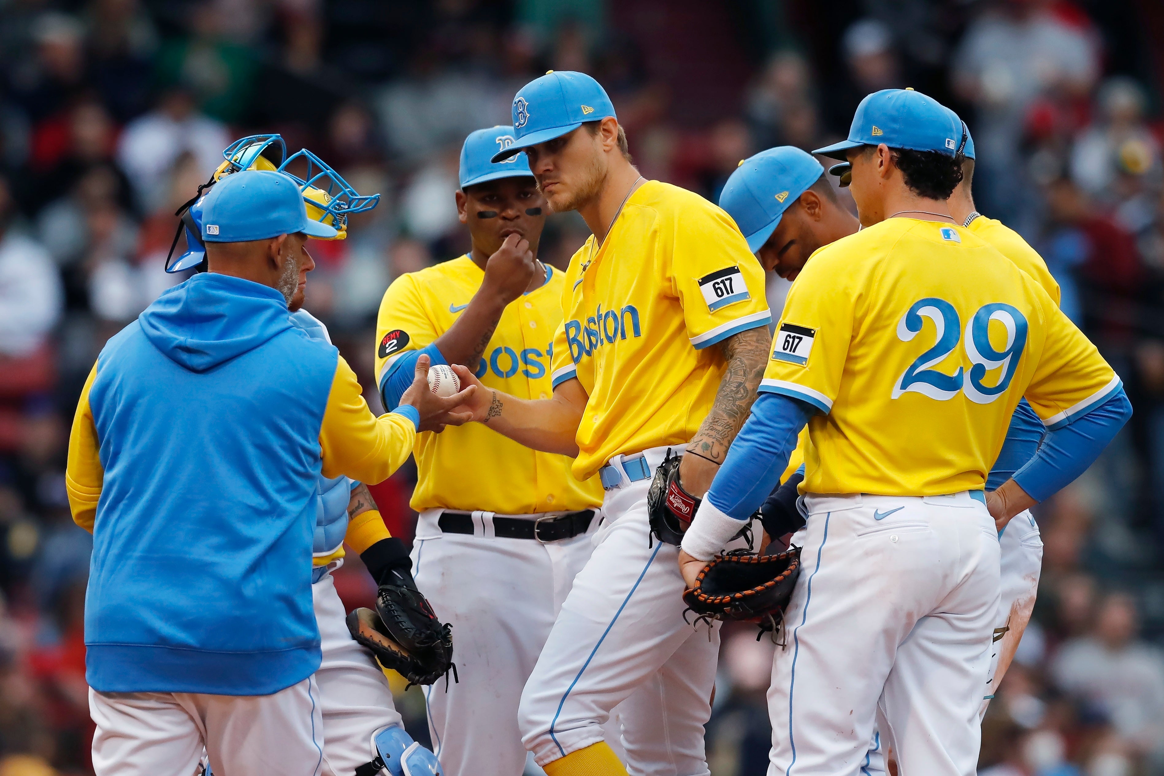 Twins Red Sox Baseball