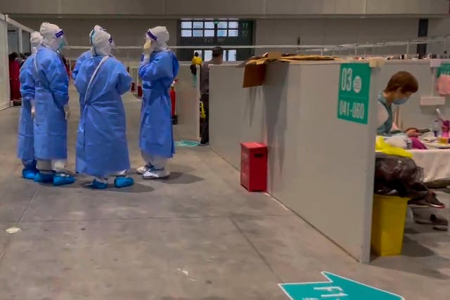 Virus Outbreak China Quarantine Center