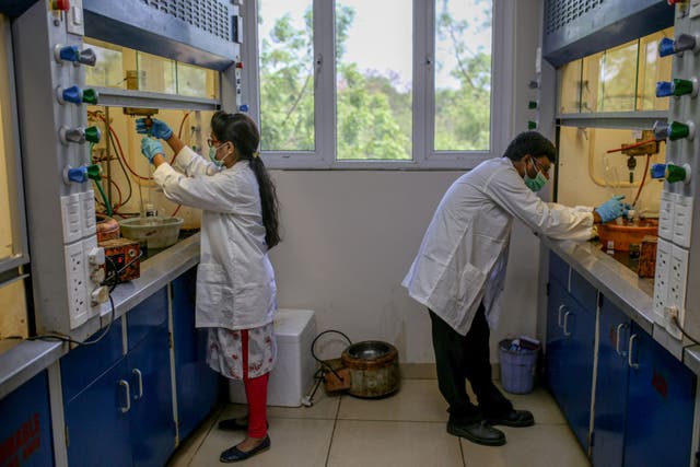 <p>India’s $42bn drug manufacturing industry – much of which is headquartered in Hyderabad – was exposed at the start of the Covid-19 pandemic</p>